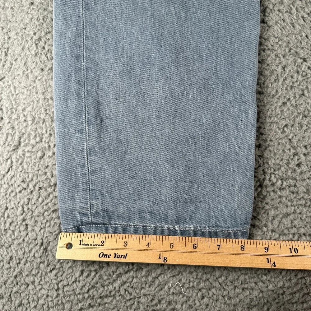 Vtg Levis 501XX‎ Jeans Mens 38x30(36x28 Fit)Light Blue Wash Straight Leg Y2K